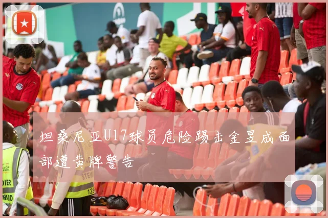 坦桑尼亚U17球员危险踢击金昱成面部遭黄牌警告